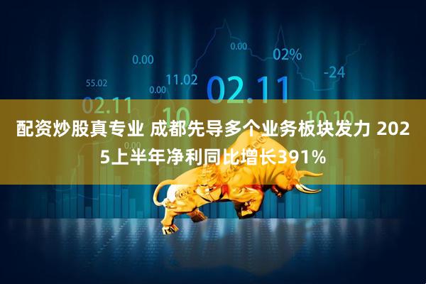 配资炒股真专业 成都先导多个业务板块发力 2025上半年净利同比增长391%